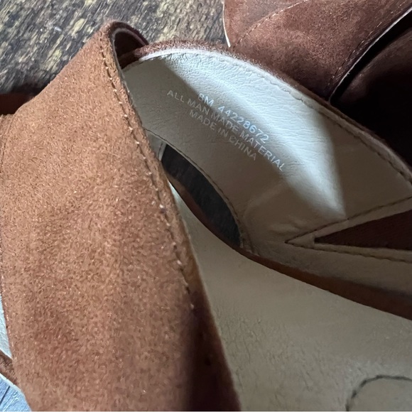 Comfort established 1946 brown suede chunky heels size 8 - Picture 5 of 5